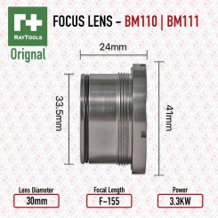 BM110-111 | Focus Lens Assembly | D30xFL155 | 120AG0800A | Raytools Image